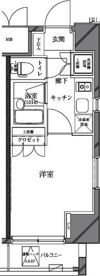 セジョリ蒲田の間取り画像