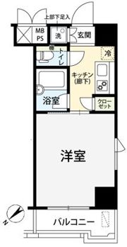 ルーブル蒲田伍番館の間取り画像