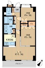 プリヴェ根岸の間取り画像