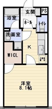 メゾンアネシスの間取り画像