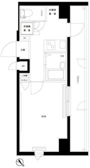 ルーブル西五反田弐番館の間取り画像