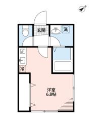 ヴェルメ江北の間取り画像