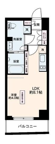 デュオステージ中野の間取り画像