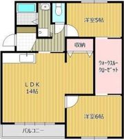 川崎マンションの間取り画像