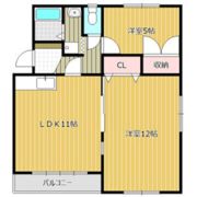 川崎マンションの間取り画像