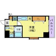 スカイコート両国壱番館の間取り画像