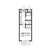 テラスリバーサイドの間取り画像