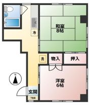 ピュアハイツ・シミズの間取り画像