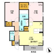 ハイフィールド Cの間取り画像