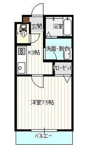 壱里山レジデンスの間取り画像