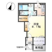 飛龍 高坂（東松山市高坂アパート新築工事）の間取り画像
