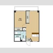 高階マンションの間取り画像