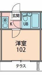 ポルシェ野方の間取り画像