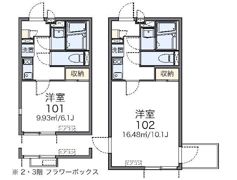 レオネクストKURIYAMAの間取り画像