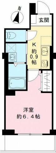 グランジャルダン明大前の間取り画像