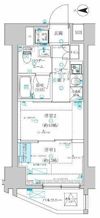 スパシエ蒲田グランドタワーの間取り画像