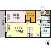 D crest 若松町の間取り画像