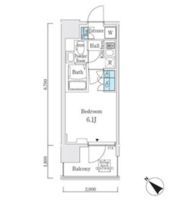 Louis Court Kitashinagawaの間取り画像