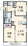 ソレイユの間取り画像