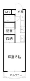 堀マンションの間取り画像