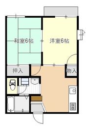 メゾンボヌール日吉の間取り画像