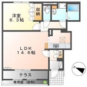 ヴェスパーの間取り画像