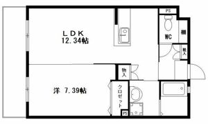 グランストーク西島の間取り画像