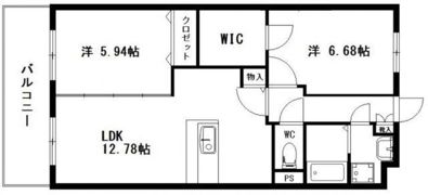 グリーンツリーIIの間取り画像