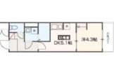 メルディアレジデンス梅屋敷の間取り画像