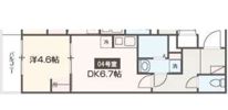 メルディアレジデンス梅屋敷の間取り画像