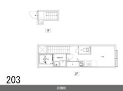 ソルナクレイシア桜新町Ⅱの間取り画像