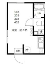 SK門前仲町Ⅱの間取り画像