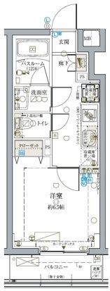 クレヴィスタ中野落合の間取り画像