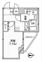 GRAN PASEO高田馬場の間取り画像
