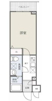 プラティーク南馬込の間取り画像