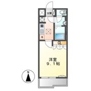 カーサフェリーチェの間取り画像