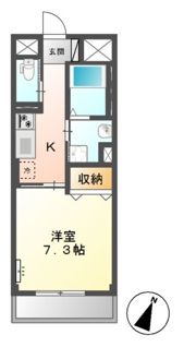 トレシャーナの間取り画像