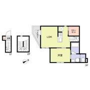 WoodCrest大井Residenceの間取り画像