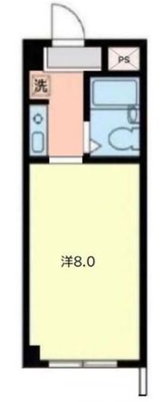 ラヴィエ新宿の間取り画像