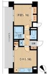 ラポール三田の間取り画像