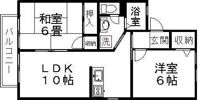 メルコ八幡の間取り画像