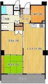 ガーデニアガーデン南安倍・の間取り画像