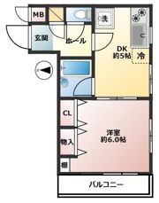サンピア中野中央の間取り画像