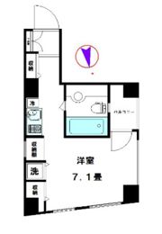 マリオン門前仲町の間取り画像