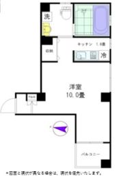 マリオン門前仲町の間取り画像