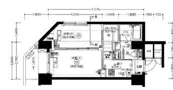 フェニックス品川小山の間取り画像