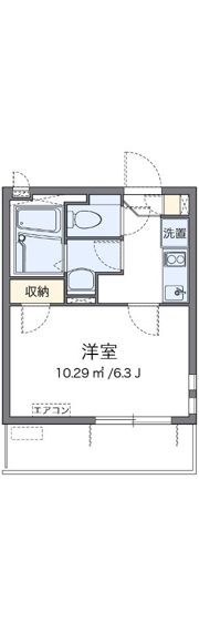 クレイノフローラ大森南の間取り画像
