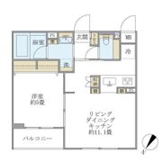 COMPOSITE 大井町 HILLTOPの間取り画像