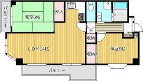 ラヴィアンヌ21の間取り画像