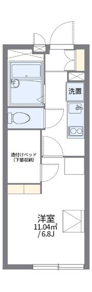 レオパレスたいの間取り画像